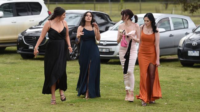 Matthew Flinders Girls Secondary College 2021 graduation. Picture: David Smith.
