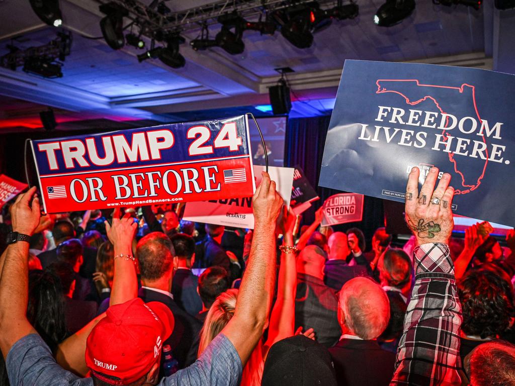 Ron DeSantis is now favourite to win the 2024 presidential nomination. Picture: Giorgio Viera/AFP