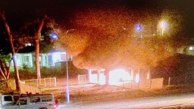 Six dwellings were attacked and sustained damage during the riots on New Year’s Day. Picture: Queensland Police Service