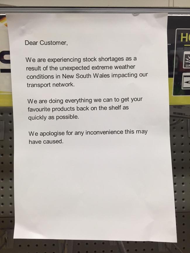 An apology from store bosses.