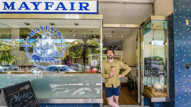 The Mayfair Bakery is getting it’s first makeover in 148 years. Picture: AAP/Roy Vandervegt