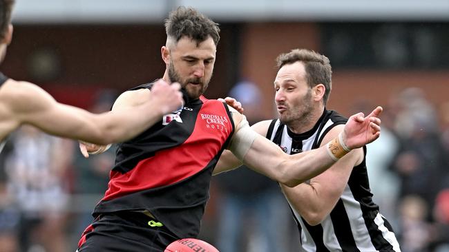 Dylan Tarczon in action for Riddell. Picture: Andy Brownbill