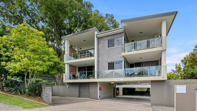 This two-bedroom unit at 29/62 Waldheim St, Annerley, is on the market.