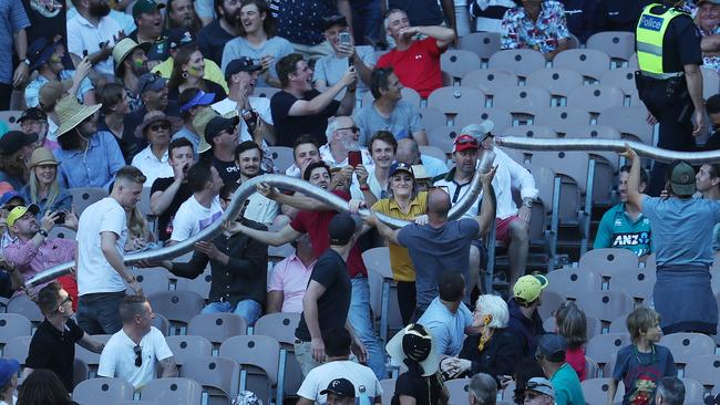 Security guards at the MCG have been accused of being heavy-handed in the past.