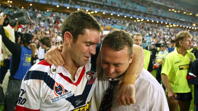 Stuart coached the Roosters to a premiership win in 2002.