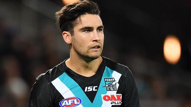 Chad Wingard is set to leave Port Adelaide.