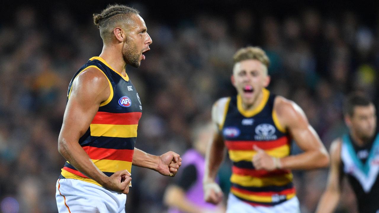 Cam Ellis-Yolmen has been one of the Crows’ big improvers this season. Picture: David Mariuz/AAP