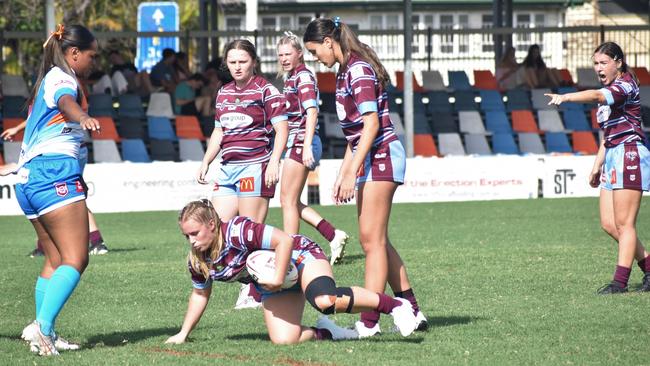 Harvey Norman under-19 women, CQ Capras versus Northern Pride, Browne Park, Rockhampton, Saturday, March 12, 2022.
