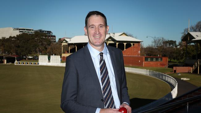 MELBOURNE, AUSTRALIA - JUNE 06:  Cricket Australia chief executive James Sutherland poses during a Cricket Australia announcement at the Victorian Cricket and Community Centre on June 6, 2018 in Melbourne, Australia.  After a 17-year tenure, James Sutherland has resigned as Chief Executive Officer of Cricket Australia.  (Photo by Scott Barbour/Getty Images)