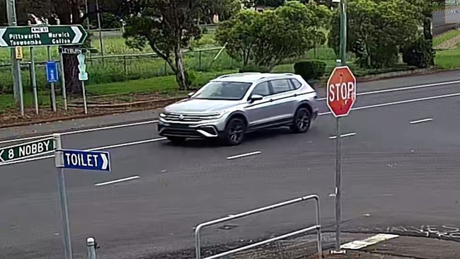 Police have released an image of a silver 2024 Volkswagen (VW) Tiguan they are seeking in connection to the armed robbery of a service station in Clifton about 4pm on December 3, 2024.