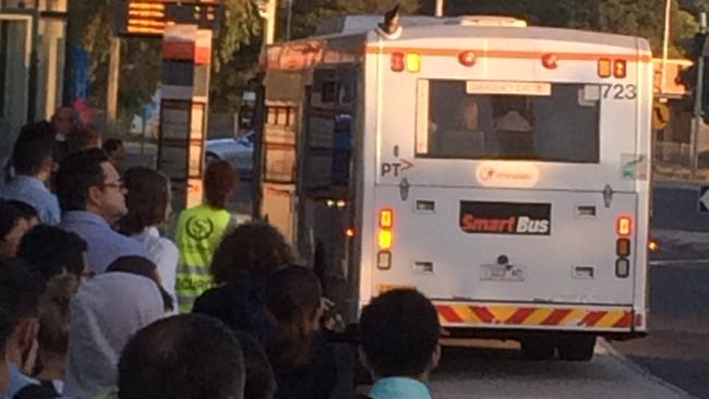 Queues at the Doncaster Park and Ride are often 70-people deep.