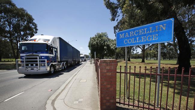 Marcellin College in Bulleen will also begin welcoming back students on site from May 25. Picture: David Caird