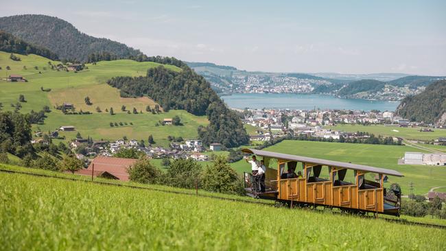 The Stanserhorn Funicular dates back to 1893.