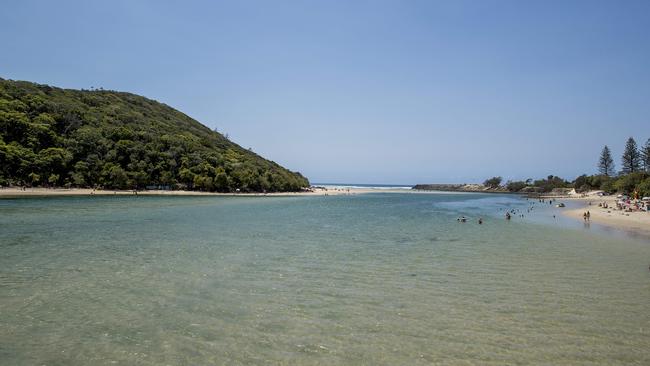 Tallebudgera Creek has received 'Best Swimming Spot' in Wotif's people's choice National Awards. Picture: Jerad Williams