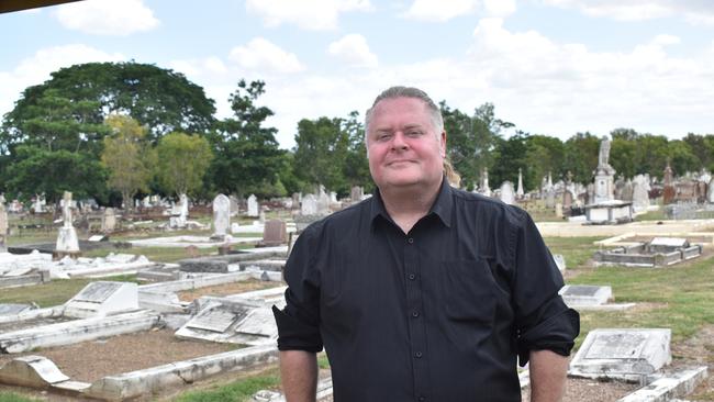 Historian and Brisbane Ghost Tours guide Jack Sim.