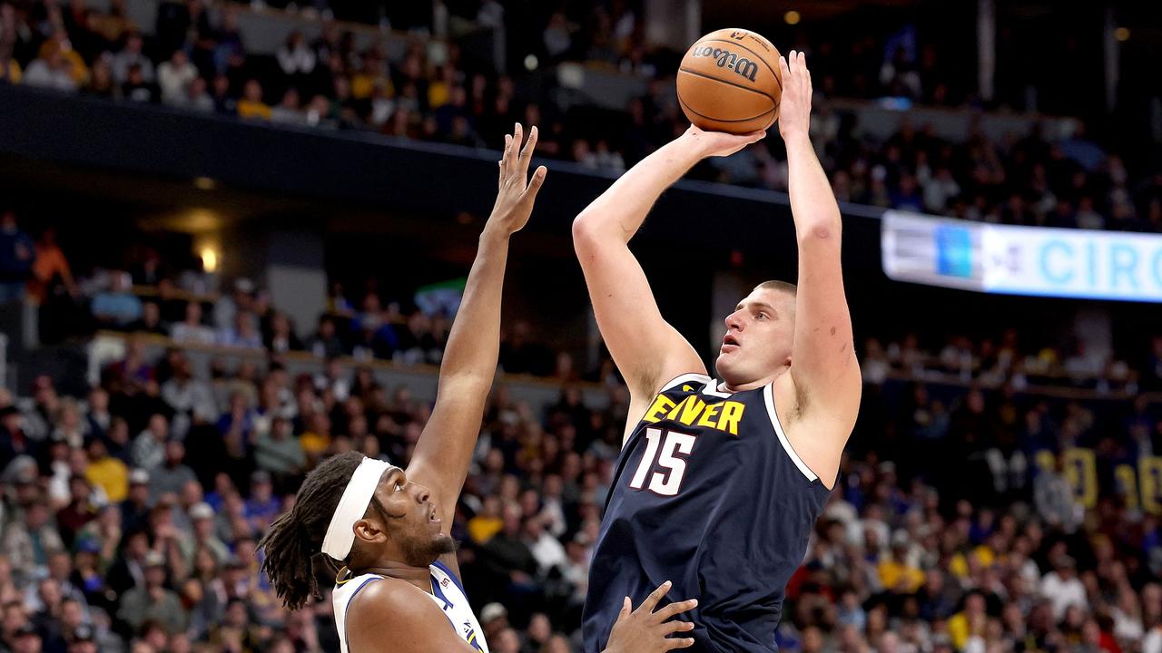 Nikola Jokic is off to another dominant start for the champions. (Photo by MATTHEW STOCKMAN / GETTY IMAGES NORTH AMERICA / Getty Images via AFP)