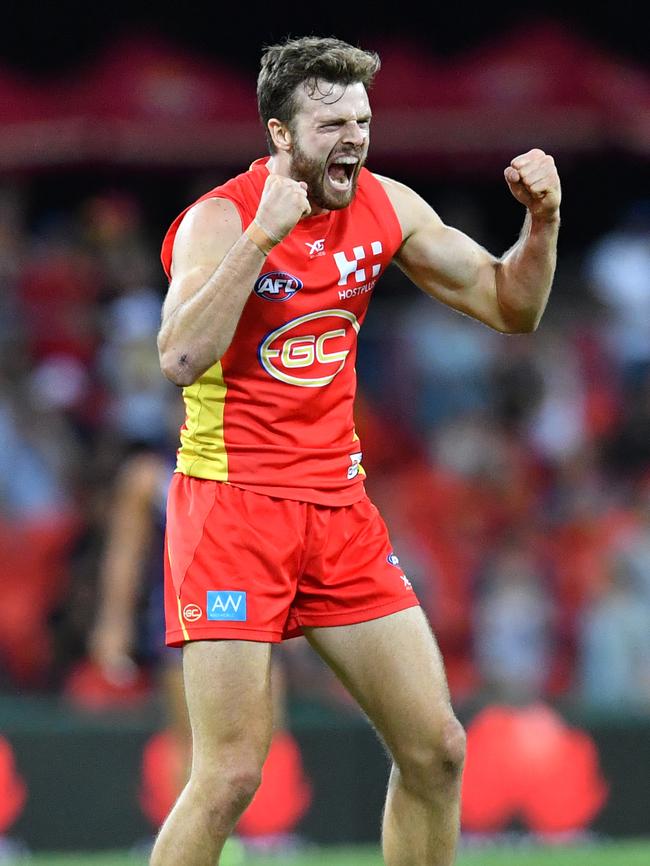 Jordan Murdoch is back at the Bays following a successful 122-game AFL career with Geelong and Gold Coast. Picture: AAP/Darren England