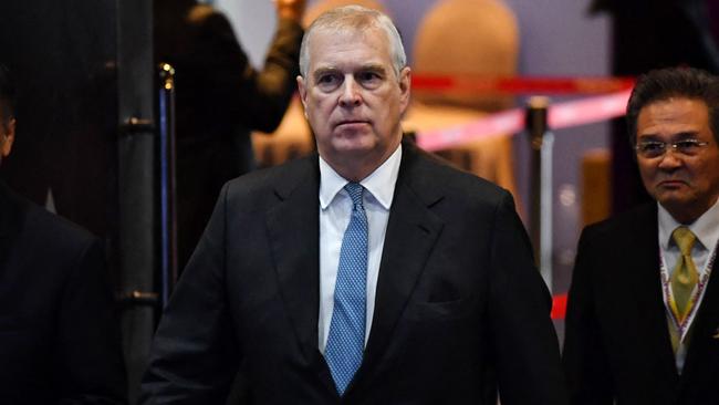 Prince Andrew still holds his military titles despite it all. Picture: Lillian Suwanrumpha/AFP