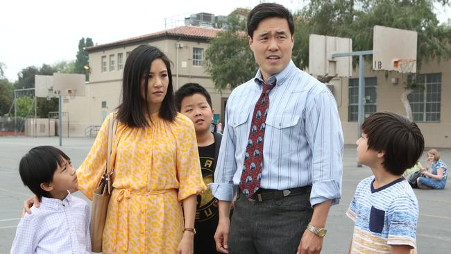 The Fresh Off The Boat cast in season one. Picture: Ten