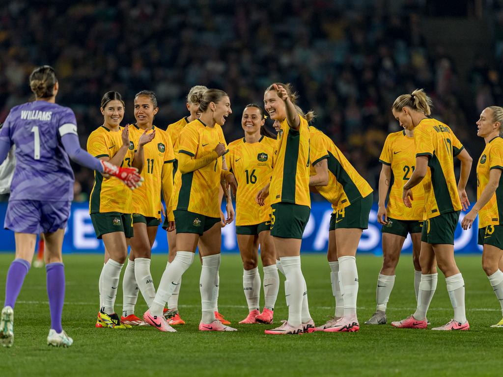 The Matildas want to continue bringing international matches to Australia. Picture: Andy Cheung/Getty Images