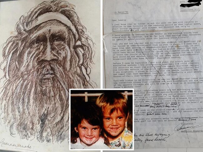 Chilling secret behind sketch at op shop. Picture: News Corp Australia/Reddit