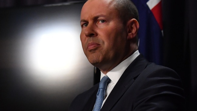 Treasurer Josh Frydenberg believes if Ukraine falls there could be more nations in danger of a Russian invasion. Picture: Getty Images