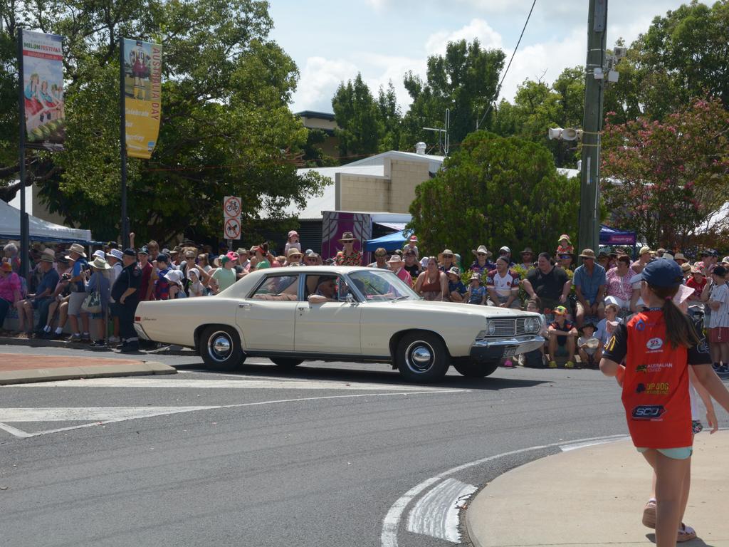 Thousands were in attendance at the Melon Fest parade