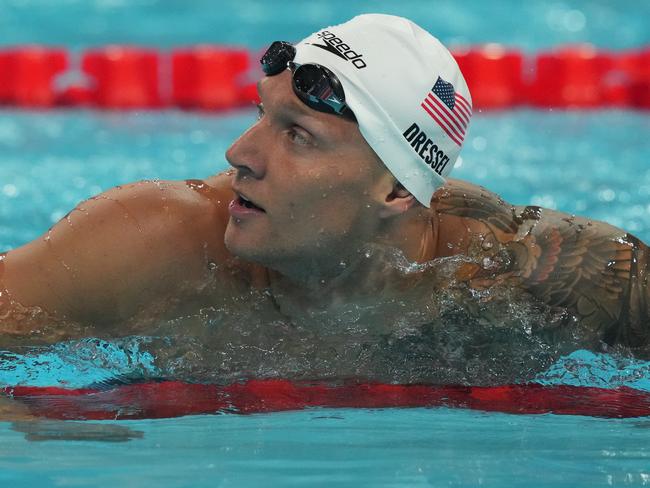 US champion Caleb Dressel is the major threat to Cam McEvoy. Picture: Eric W. Rasco/Sports Illustrated via Getty Images