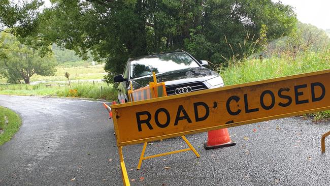 Binna Burra Road closed