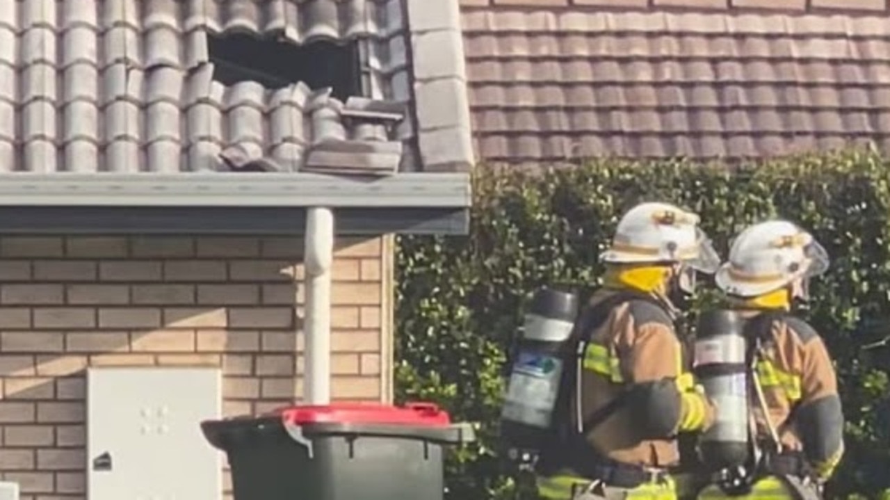 Lightning strikes, roof collapses in wild Coast storm