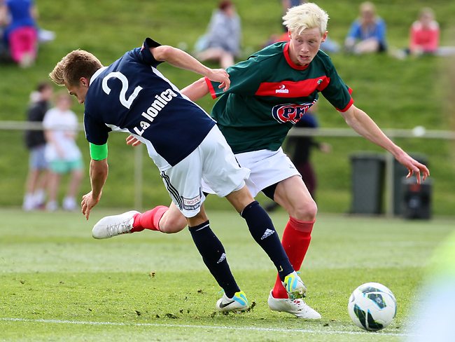 <p>Tasmania v Melbourne Victory. Picture: Kim Eiszele</p>