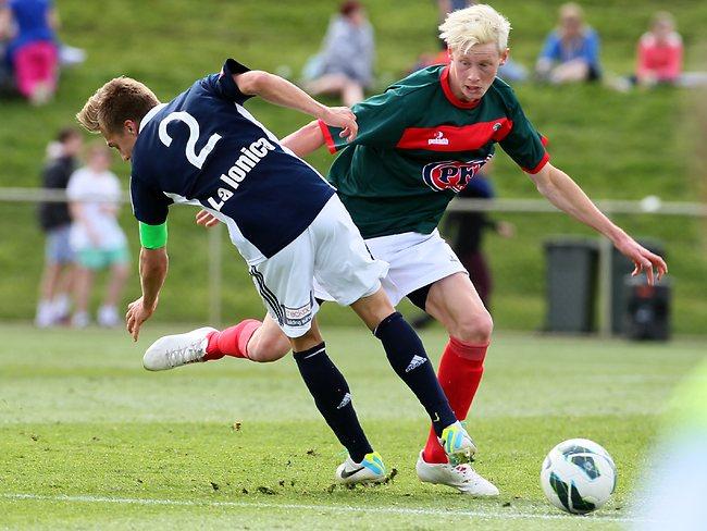 Tasmania v Melbourne Victory. Picture: Kim Eiszele