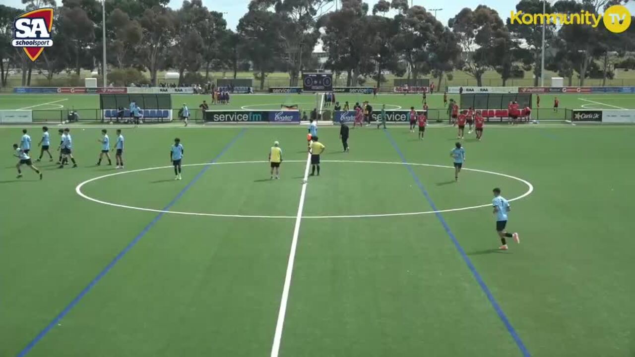 Replay: Henley v Blackfriars (Year 9/10 boys div 1 final) - School Sport SA statewide boys and girls football finals