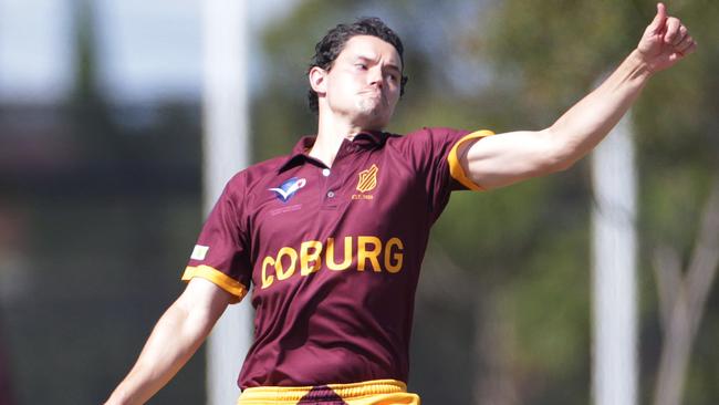 Jack Sheppard in action for Coburg. Picture: Sarah Matray