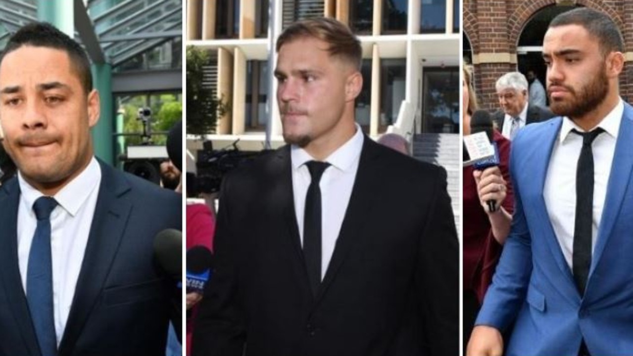 Jarryd Hayne, Jack de Belin, and Dylan Walker have all been to court this off-season.