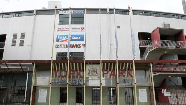 York Park (Aurora Stadium), Invermay – one of the many venues owned by the Launceston City Council.