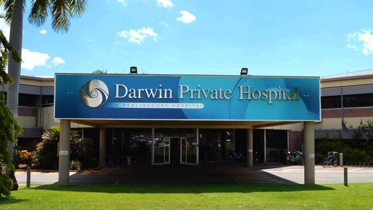 Healthscope operates the Territory’s only private hospital. Picture: Darwin Private Hospital