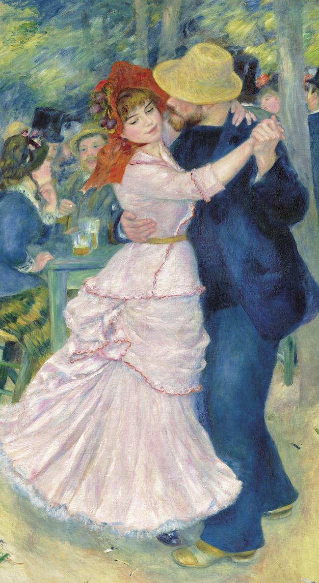 Pierre-Auguste Renoir’s Dance at Bougival (1883) is tipped to be a highlight of French Impressionism at the NGV. Picture: Museum of Fine Arts, Boston