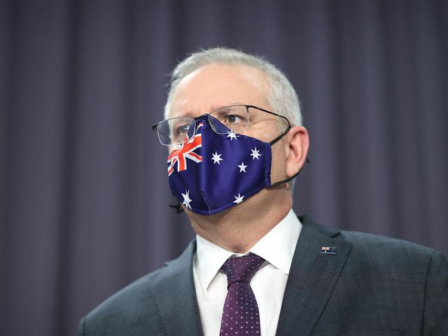 Many Australians are not happy with Scott Morrison’s handling of the pandemic. Picture: NCA NewsWire / Gary Ramage