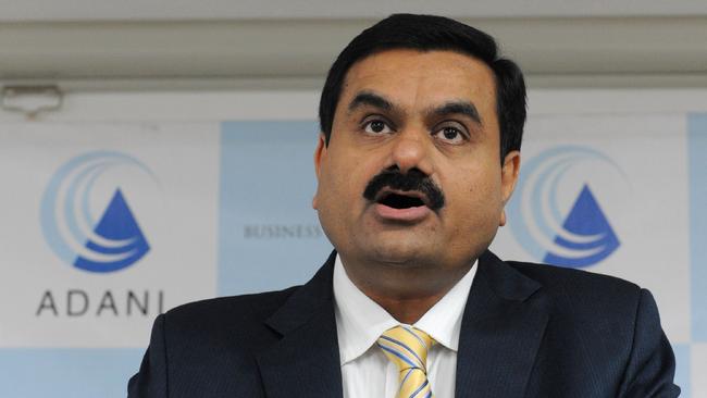 Gautam Adani hits a net worth of $132.67bn, putting him among the top 10 wealthiest people in the world. Picture: Sam Panthaky/AFP