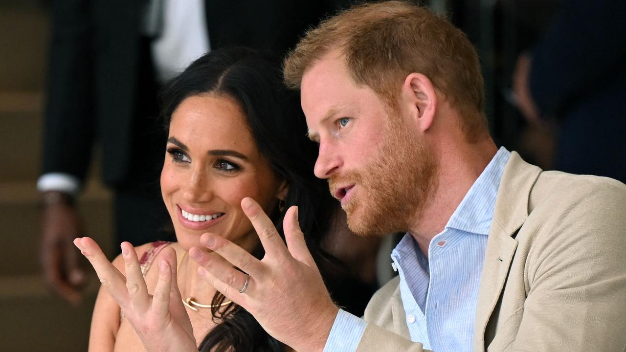 Rumours have swirled in recent months about the state of Harry and Meghan’s marriage. Picture: AFP