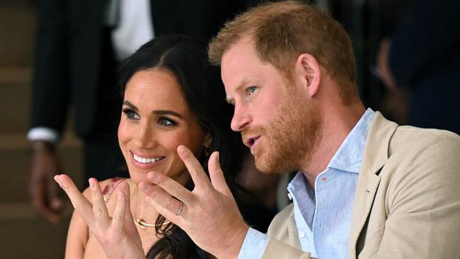 Rumours have swirled in recent months about the state of Harry and Meghan’s marriage. Picture: AFP