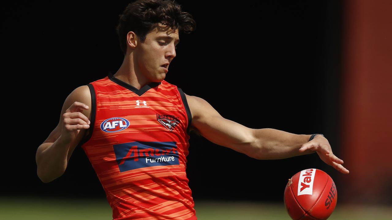 Essendon recruit Jye Caldwell could be a big improver this year. Picture: NCA NewsWire / Daniel Pockett