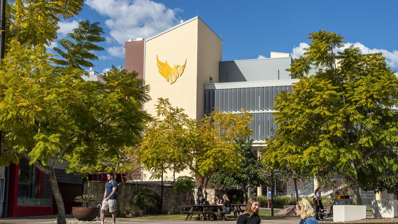 University of Southern Queensland closed its Springfield campus on Friday as a precaution after two academics attended an expo at Indooroopilly State High School.