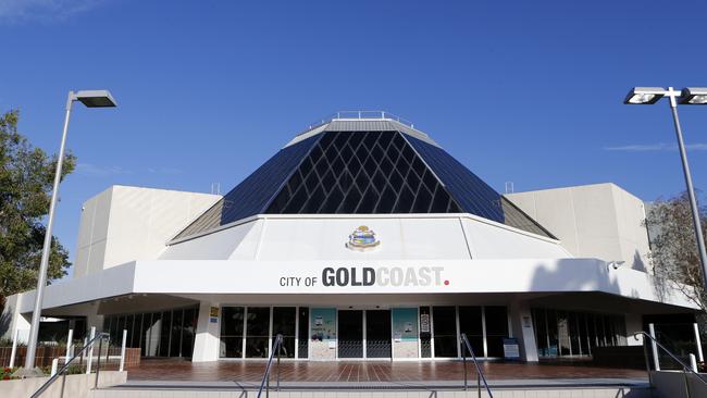 Gold Coast Council Chambers at Evandale. Picture: JERAD WILLIAMS