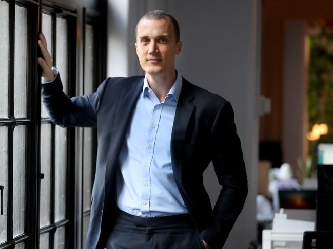 Robo adviser Six Park’s director of business development Ted Richards said a diversified portfolio was key in this volatile environment. Picture: David Geraghy