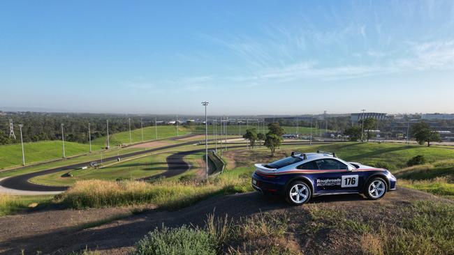 2024 Porsche 911 Dakar at Sydney Motorsport Park. Photo: David McCowen