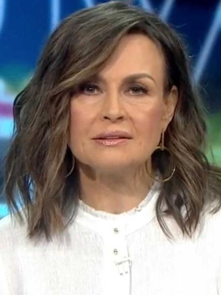 Lisa Wilkinson on The Sunday Project. Picture: The Project/Channel 10