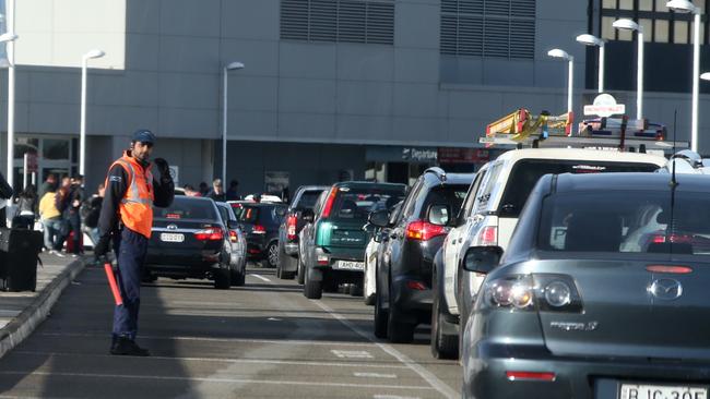 Sydney's ongoing traffic congestion getting to the airport doesn’t look to be getting any better. (Pic: News Corp)