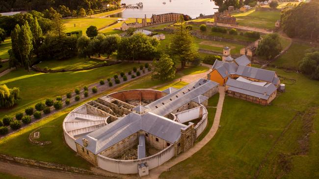 Port Arthur Historic Site. The Asylum and Prison Photo - Tourism Australia ESCAPE 1 May 2022 domestic cruises